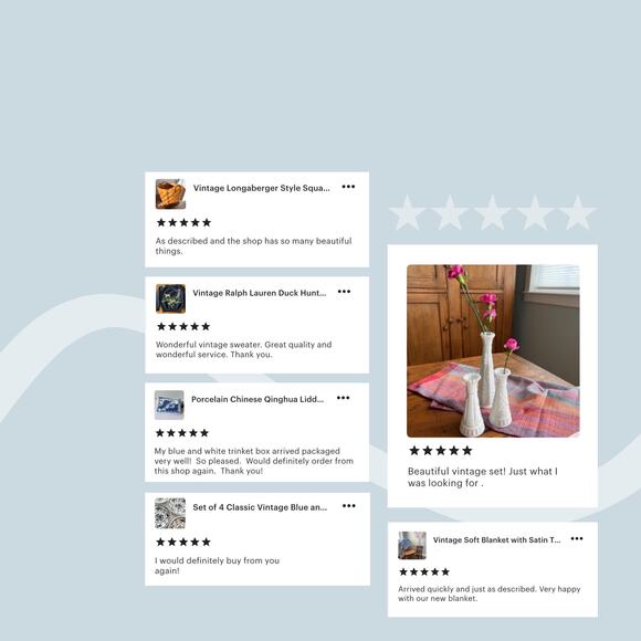 VTG Coffee Table Tray Large Floral Ceramic Serving Dish Kitchen Island Platter - Picture 6 of 6